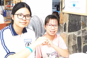 Các tình nguyện viên của Nắng Cao Nguyên đa phần là học sinh bậc THPT, THCS.