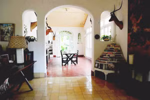 Bên trong căn biệt thự Finca Vigia.