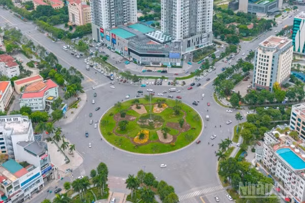 Một góc thành phố Bắc Ninh. (Ảnh: THANH HƯƠNG)