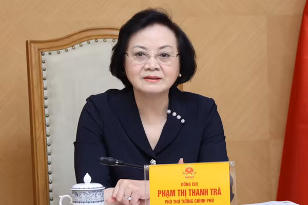 Phó Thủ tướng Chính phủ Phạm Thị Thanh Trà. (Ảnh: VGP)