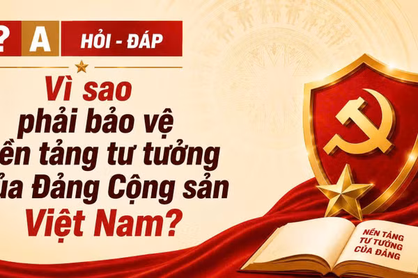[Hỏi-đáp] Vì sao phải bảo vệ nền tảng tư tưởng của Đảng Cộng sản Việt Nam?