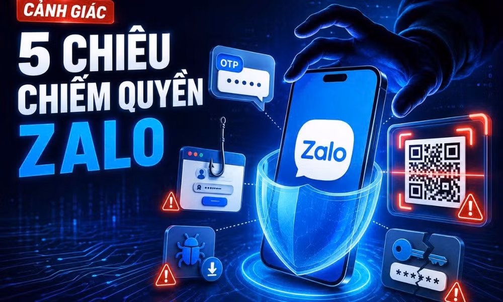 Khi nghi ngờ tài khoản Zalo bị chiếm quyền, người dùng cần đổi mật khẩu, đăng xuất khỏi tất cả thiết bị.