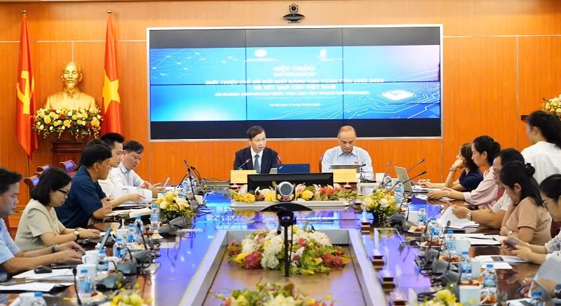 Hội thảo Giới thiệu Báo cáo chỉ số đổi mới sáng tạo toàn cầu (GII) năm 2026 và Kết quả của Việt Nam. (Ảnh: Ban tổ chức)
