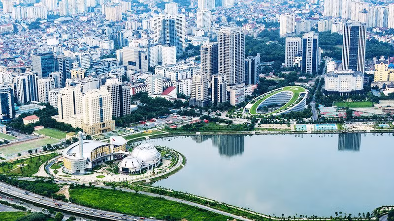 Kiến trúc xanh không còn là xu hướng lựa chọn mà đã trở thành yêu cầu bắt buộc của tương lai. Ảnh: KHIẾU MINH