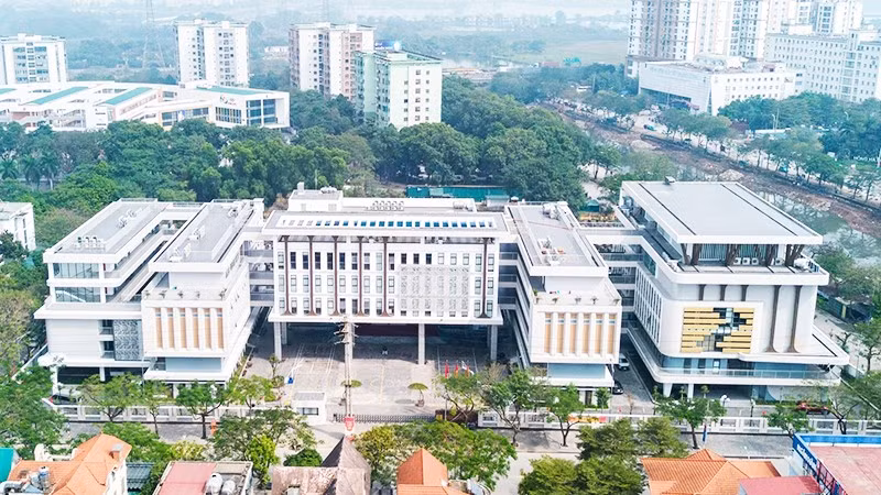 THPT Đỗ Mười là trường công lập mới nhất của Hà Nội, tuyển sinh từ năm học 2025-2026, sớm hai năm so với kế hoạch.