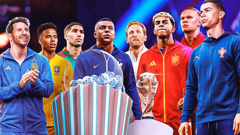 Anh hào hội tụ ở VCK World Cup 2026.