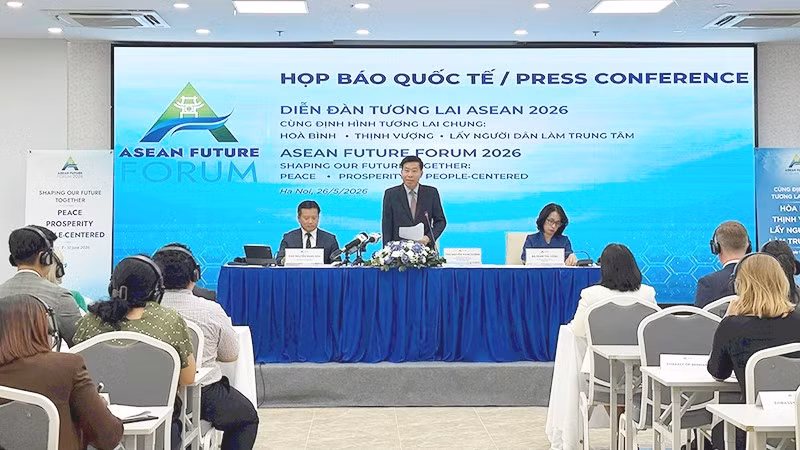 Họp báo quốc tế về AFF 2026.