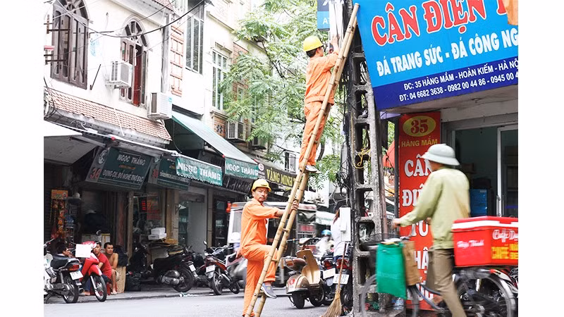 Thủ đô mất điện