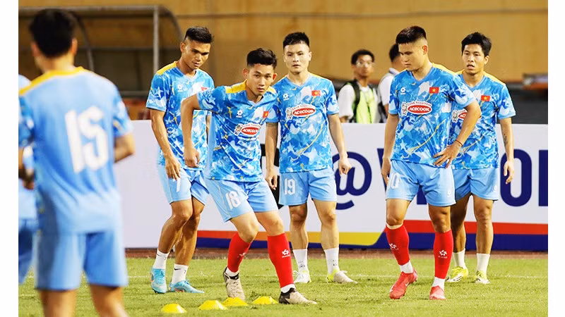 Đội tuyển Việt Nam đang có những bước chuẩn bị kỹ lưỡng cho ASEAN Cup 2026. Ảnh: MINH LÊ