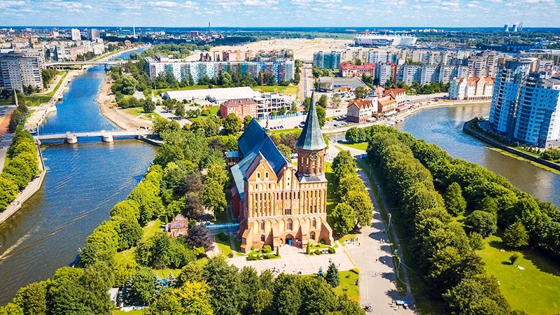 Kaliningrad có vị trí chiến lược tại khu vực Baltic. Ảnh: MEDIA NEWS