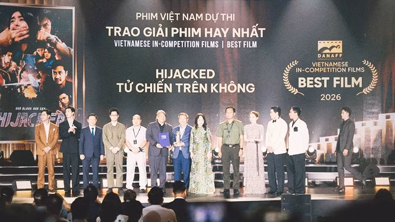 “Tử chiến trên không” nhận giải Phim hay nhất tại Liên hoan phim Châu Á Đà Nẵng 2026.