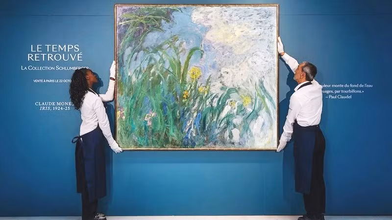Tranh Monet lập kỷ lục đấu giá