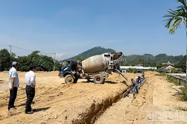 Xã Tiên Phước, thành phố Đà Nẵng quyết tâm hoàn thành giải ngân vốn đầu tư công theo đúng kế hoạch được giao. (Ảnh: ANH QUÂN)