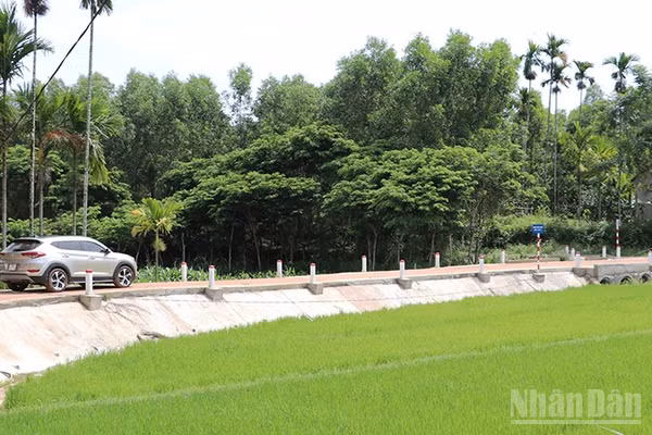 Diện mạo nông thôn ở xã miền núi Sơn Cẩm Hà, thành phố Đà Nẵng ngày càng đổi thay.