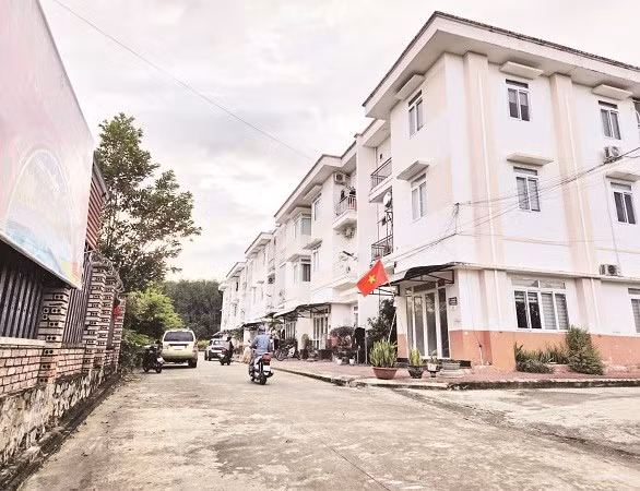 Nhà ở xã hội ở phường Đăk Cấm, tỉnh Quảng Ngãi.