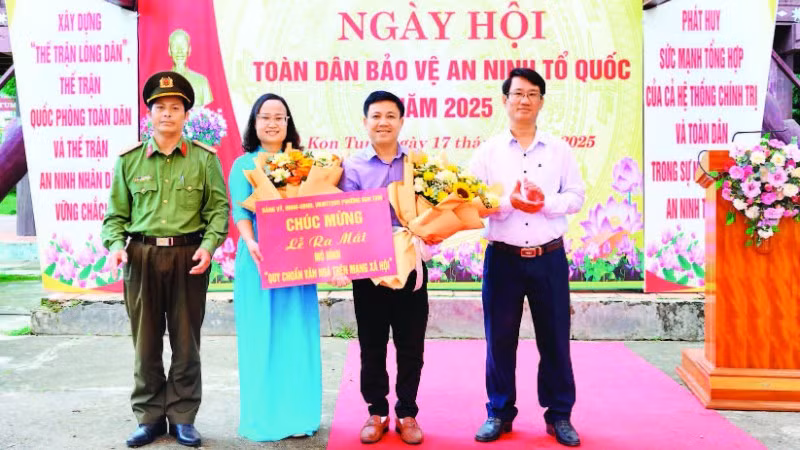 Lễ ra mắt mô hình "Quy chuẩn văn hóa trên mạng xã hội".