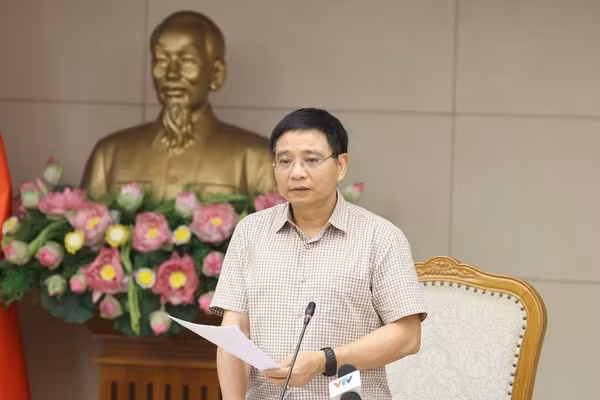 Phó Thủ tướng Nguyễn Văn Thắng chủ trì phiên họp thứ tư của Hội đồng điều hành Trung tâm Tài chính quốc tế. (Ảnh: chinhphu.vn/Đức Tuân)