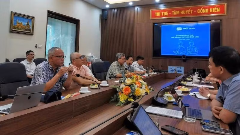 Quang cảnh buổi tọa đàm.