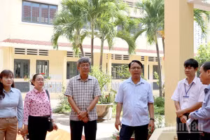 Lãnh đạo tỉnh Lâm Đồng kiểm tra tiến độ dự án Trường phổ thông Dân tộc nội trú tỉnh.