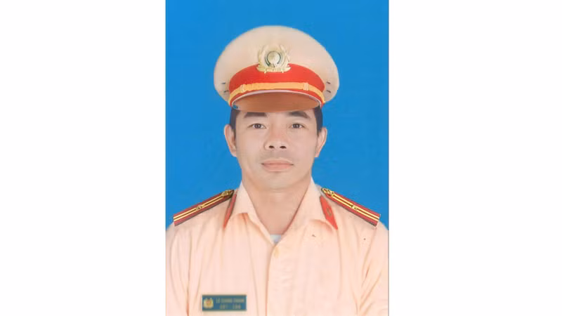 Thiếu tá Lê Quang Thành.