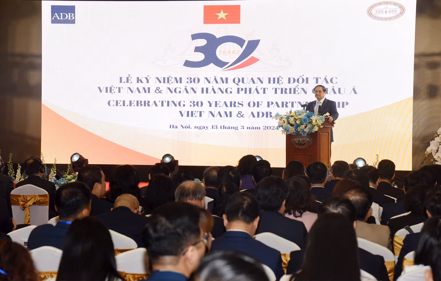 Quang cảnh lễ kỷ niệm.