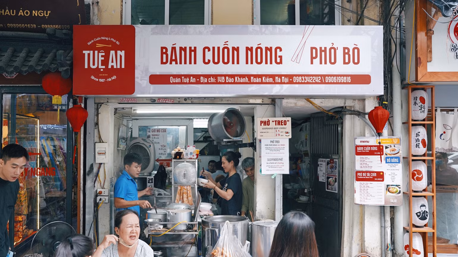 Quán phở "treo" giúp nhân lên những điều tử tế. Quán phở "treo" giúp nhân lên những điều tử tế.