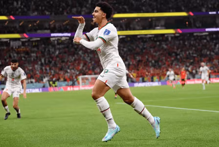 Zakaria Aboukhlal chấm dứt hy vọng của tuyển Bỉ. (Ảnh: FIFA)