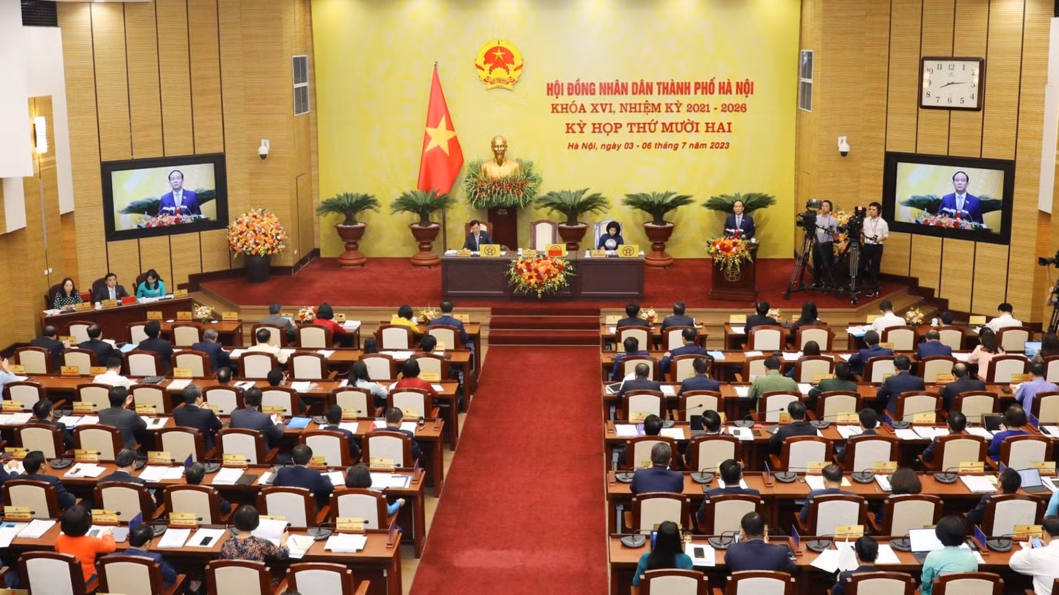 Đề án số 15-ĐA/TU của Ban Thường vụ Thành ủy Hà Nội ra đời với mục đích giúp Nghị quyết số 594/NQ-UBTVQH15 khi triển khai được hiệu quả và bám sát tình hình thực tế.