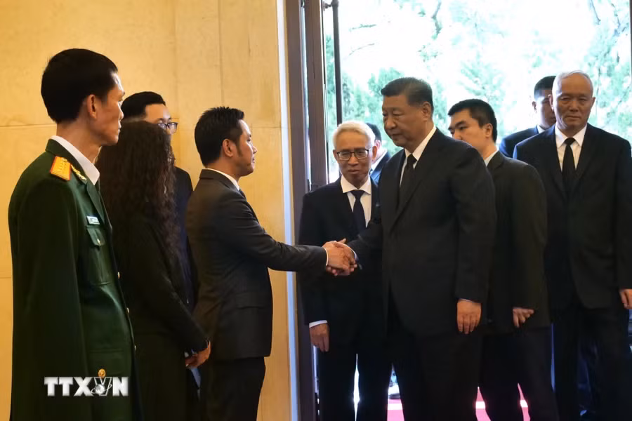 Tổng Bí thư, Chủ tịch Trung Quốc Tập Cận Bình viếng Tổng Bí thư Nguyễn Phú Trọng ảnh 1 Tổng Bí thư, Chủ tịch Trung Quốc Tập Cận Bình viếng Tổng Bí thư Nguyễn Phú Trọng ảnh 1