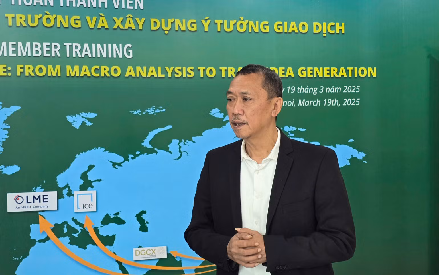 Ông Heryono Hadi Prasetyo - Phó Chủ tịch Phụ trách phát triển thị trường hàng hóa, Cơ quan Quản lý Giao dịch hàng hóa kỳ hạn Indonesia.