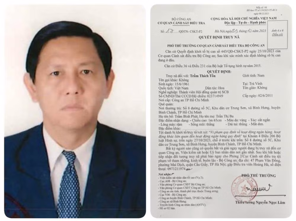 Bị can Trầm Thích Tồn.