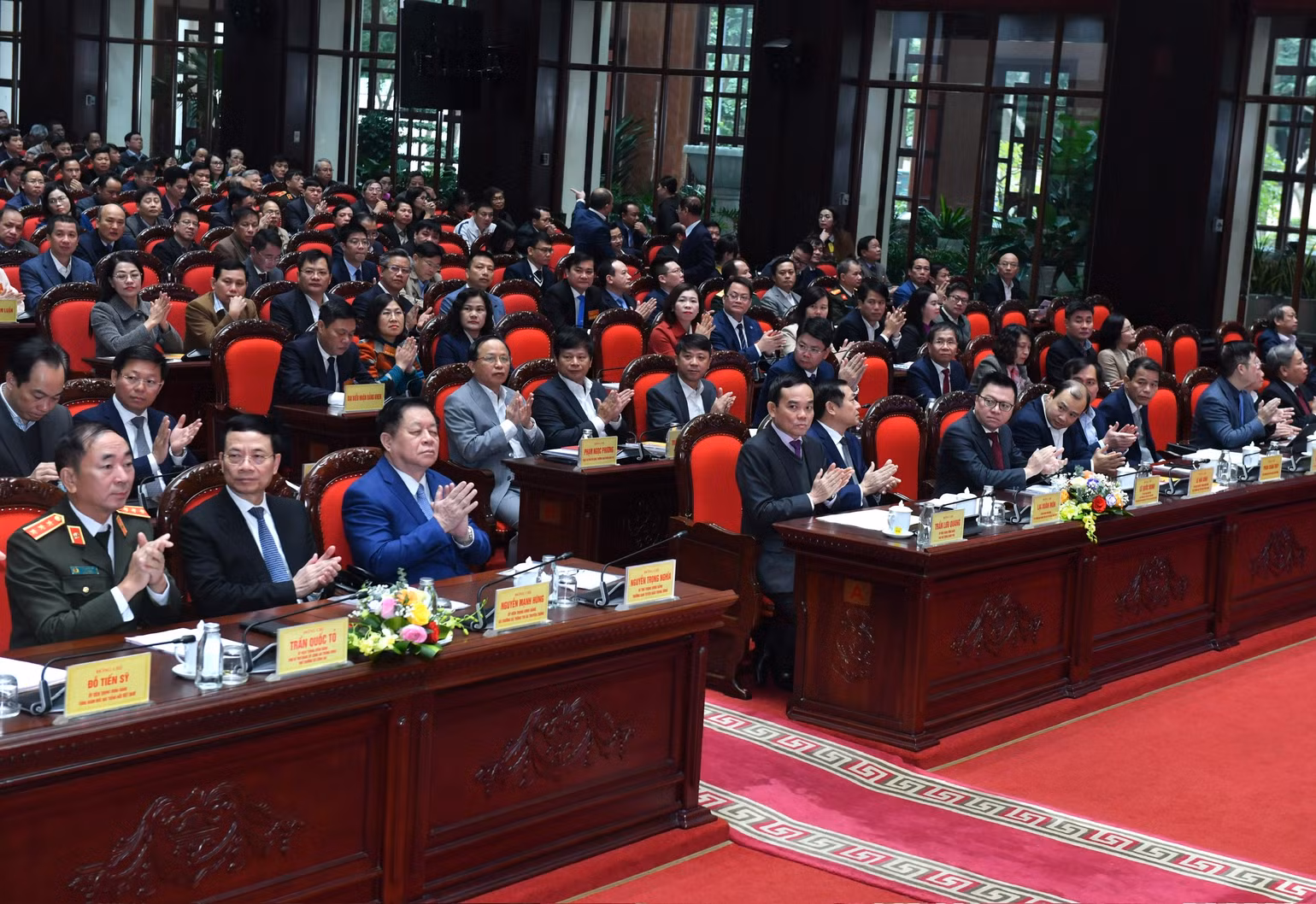Các đại biểu dự hội nghị. Các đại biểu dự hội nghị.