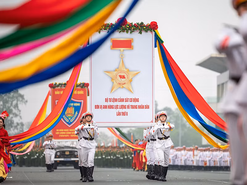 Tổng duyệt diễu hành. Tổng duyệt diễu hành.
