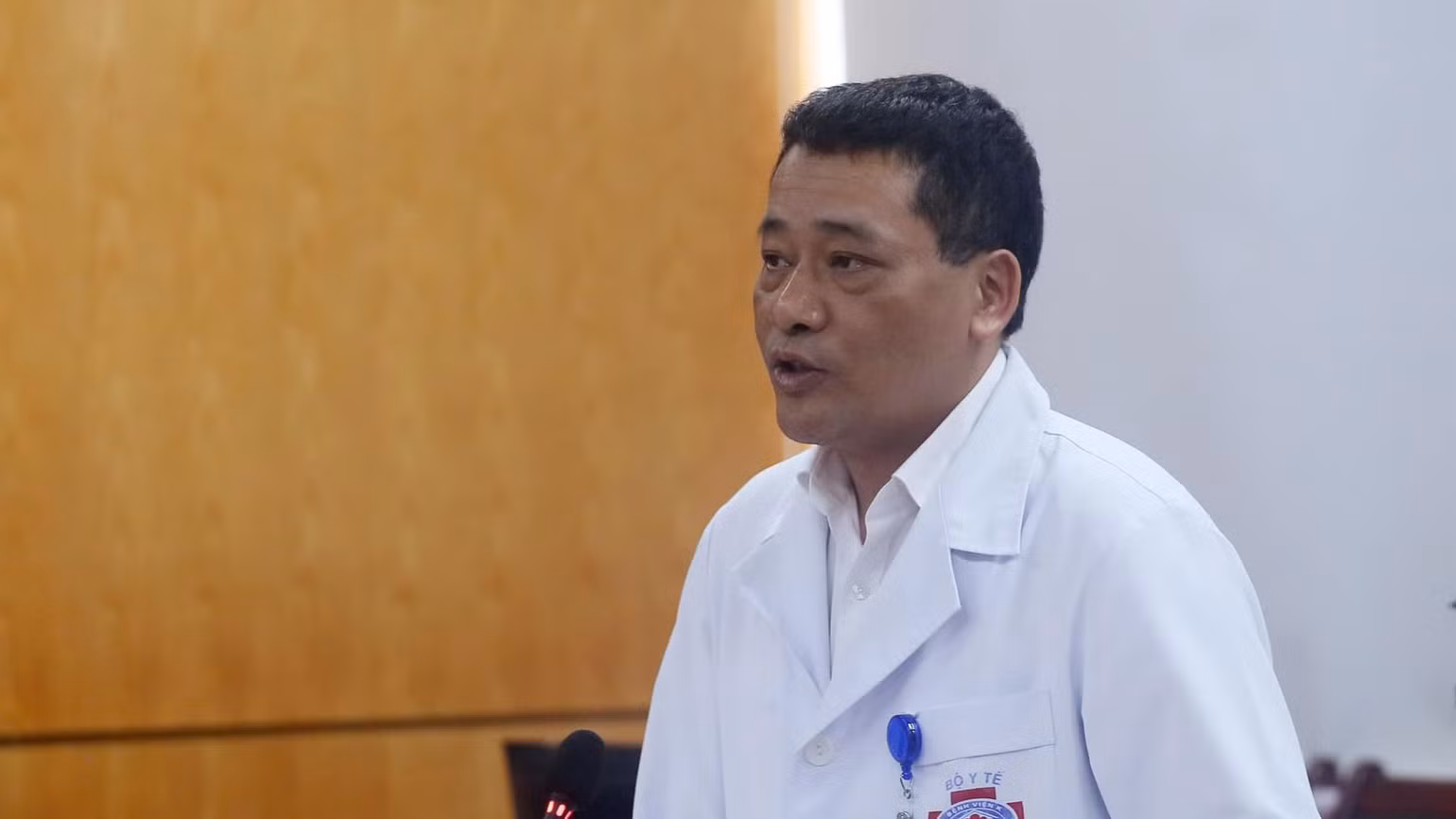 Giáo sư, Tiến sĩ Lê Văn Quảng, Giám đốc Bệnh viện K. Giáo sư, Tiến sĩ Lê Văn Quảng, Giám đốc Bệnh viện K.