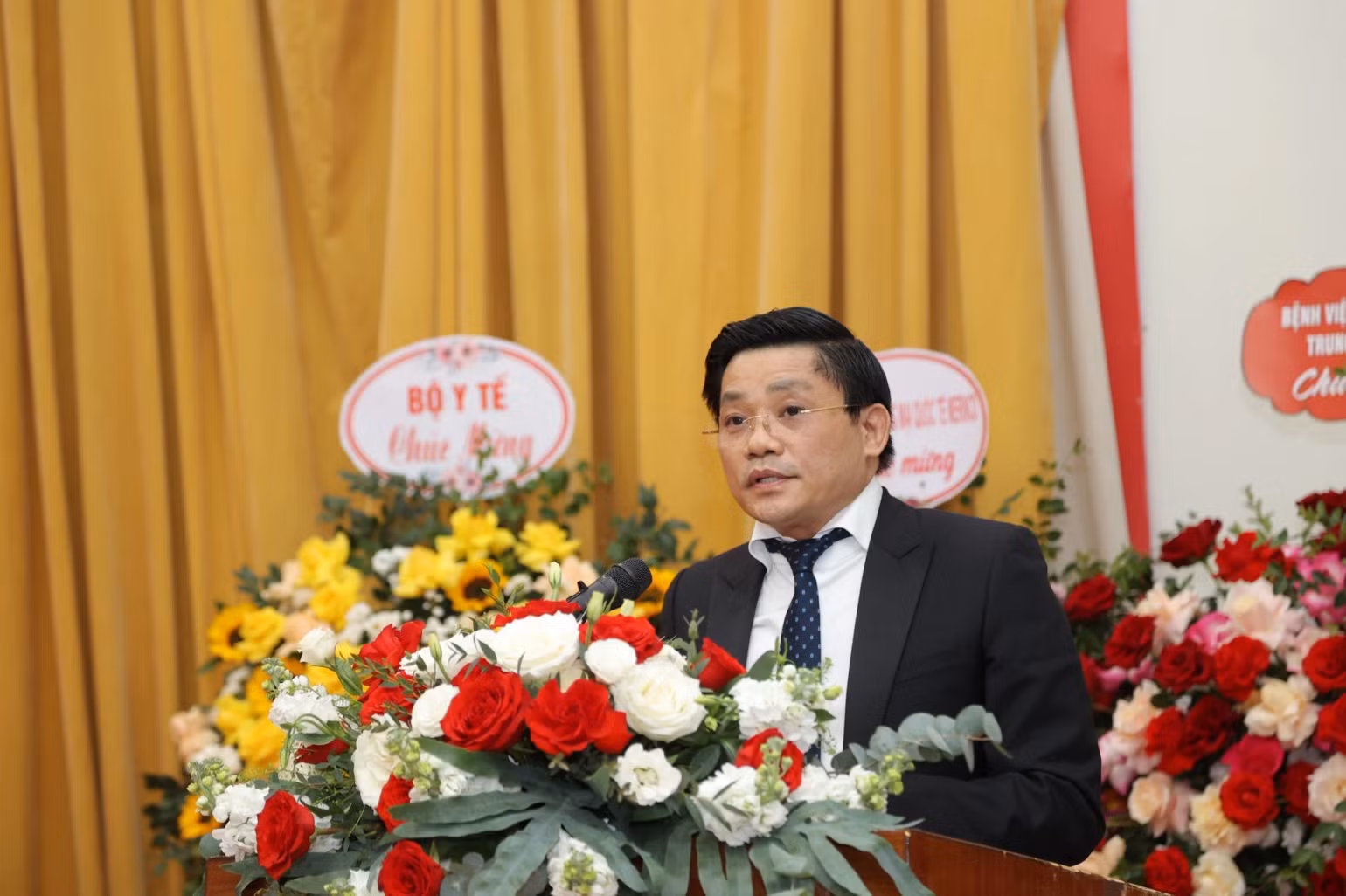 Giáo sư, Tiến sĩ Nguyễn Duy Ánh phát biểu tại lễ nhận quyết định. (Ảnh: TRẦN MINH) Giáo sư, Tiến sĩ Nguyễn Duy Ánh phát biểu tại lễ nhận quyết định. (Ảnh: TRẦN MINH)
