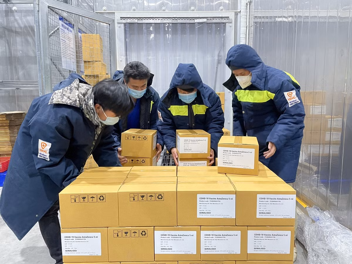 Quy trình bảo quản vaccine an toàn.