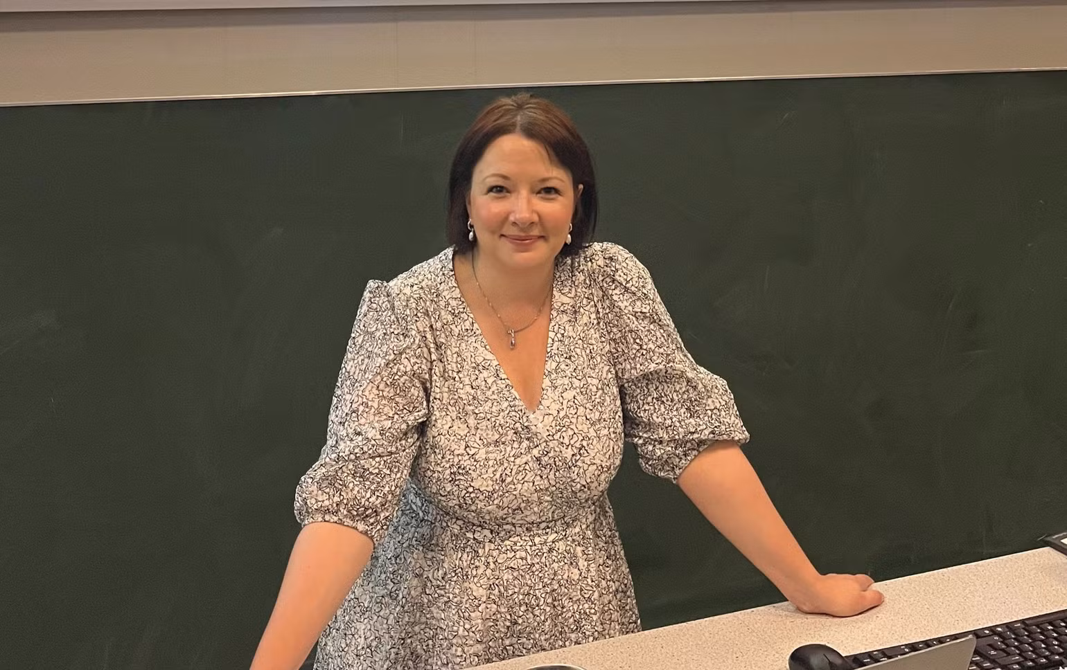 Giáo sư Marina Freitag, chuyên gia về năng lượng tới từ Đại học Newcastle, Anh. (Ảnh: NVCC)