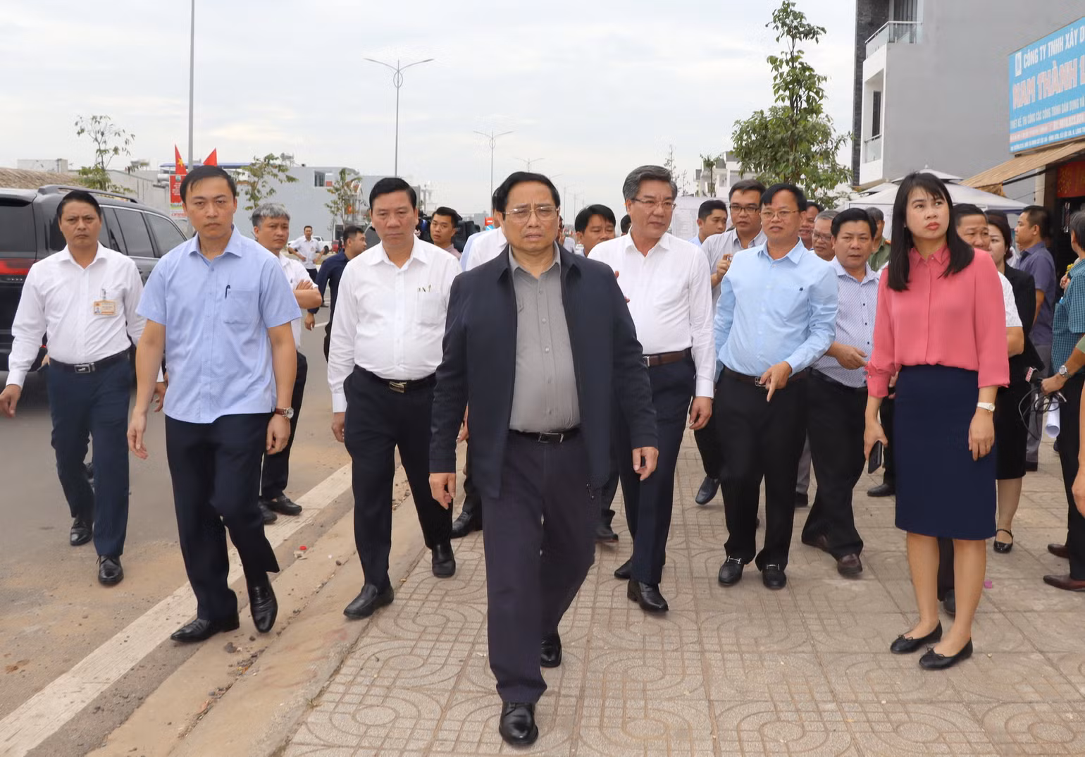 Thủ tướng Phạm Minh Chính kiểm tra, thị sát khu tái định cư Lộc An-Bình Sơn, huyện Long Thành, tỉnh Đồng Nai. Thủ tướng Phạm Minh Chính kiểm tra, thị sát khu tái định cư Lộc An-Bình Sơn, huyện Long Thành, tỉnh Đồng Nai.