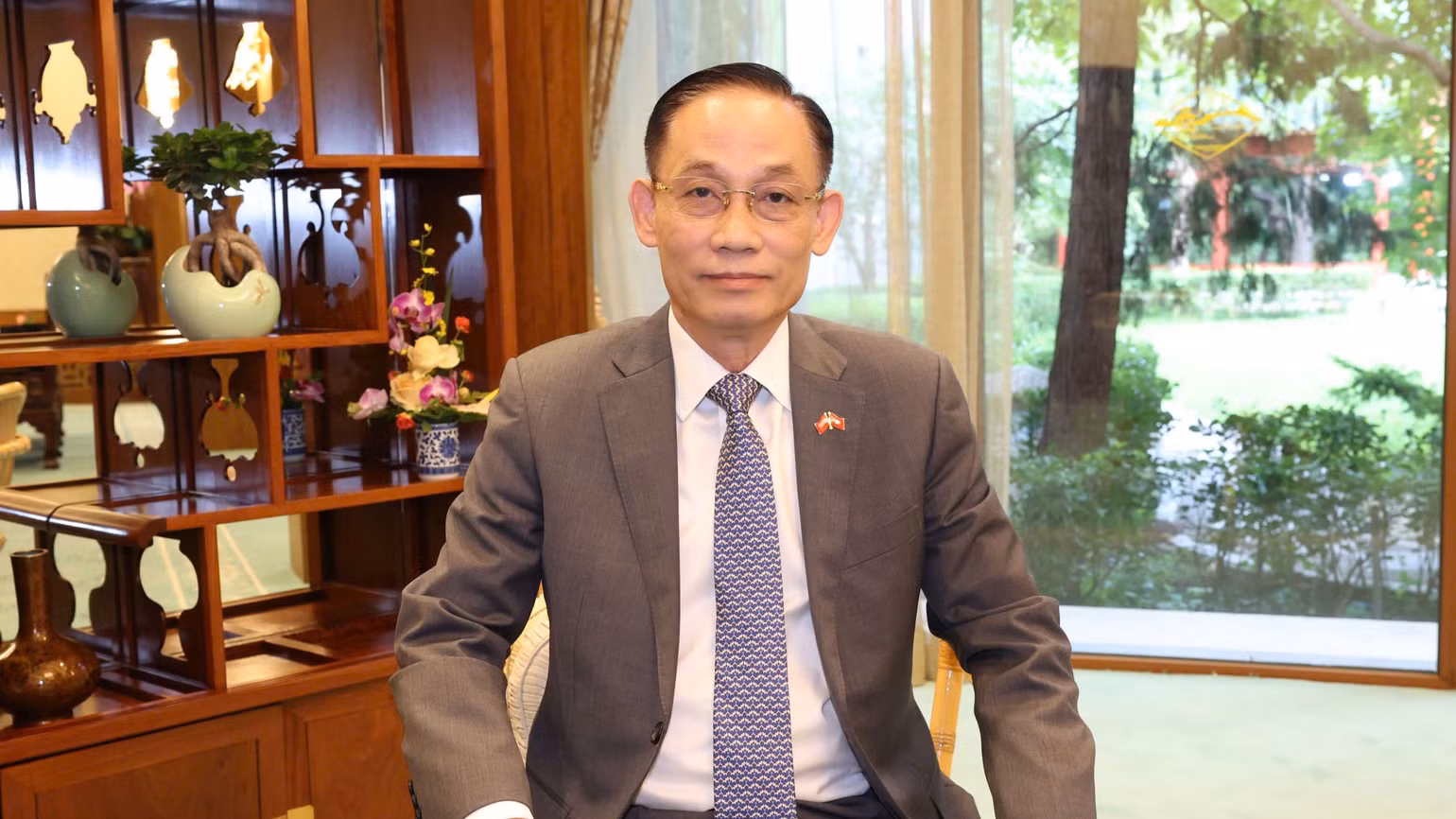 Trưởng Ban Đối ngoại Trung ương Lê Hoài Trung. Trưởng Ban Đối ngoại Trung ương Lê Hoài Trung.