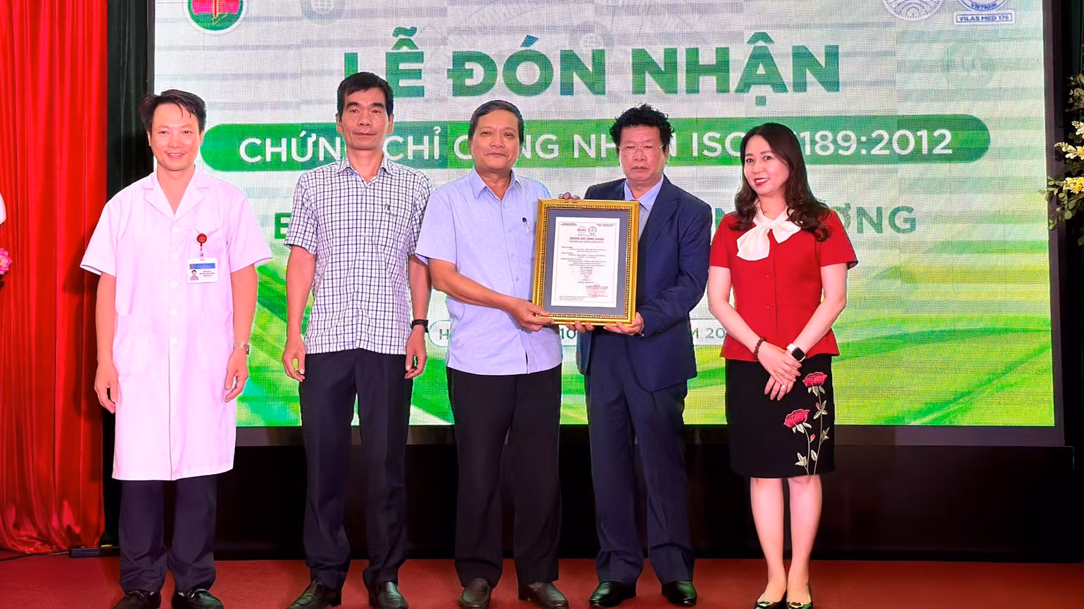 Văn phòng Công nhận Chất lượng BOA trực thuộc Bộ Khoa học và Công nghệ Việt Nam đã trao nhận chứng chỉ ISO15189:2012 cho Khoa Giải phẫu bệnh, Bệnh viện Phổi Trung ương.