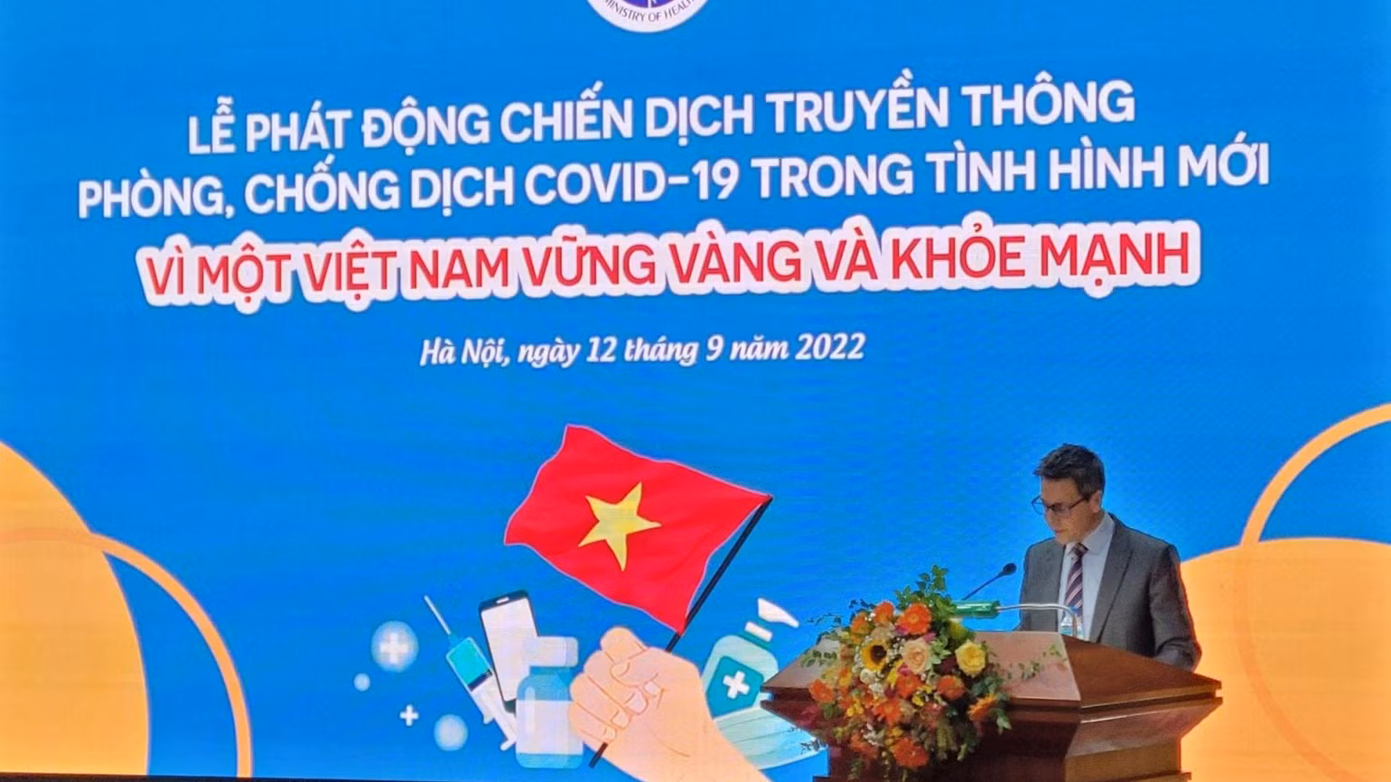 TS Shane Fairlie, chuyên gia Tổ chức Y tế thế giới tại Việt Nam.