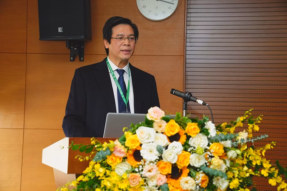 Đại tá, PGS, TS Lê Văn Trường, Viện trưởng Viện Tim mạch phát biểu. Đại tá, PGS, TS Lê Văn Trường, Viện trưởng Viện Tim mạch phát biểu.