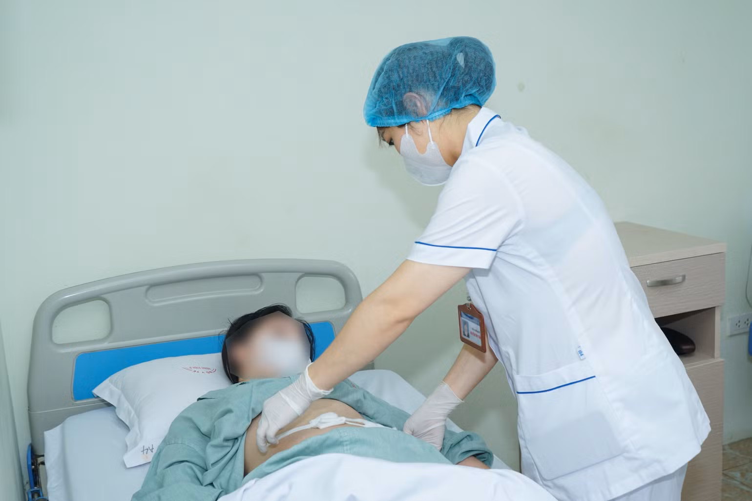 Bệnh nhân đang dần hồi phục sức khỏe.