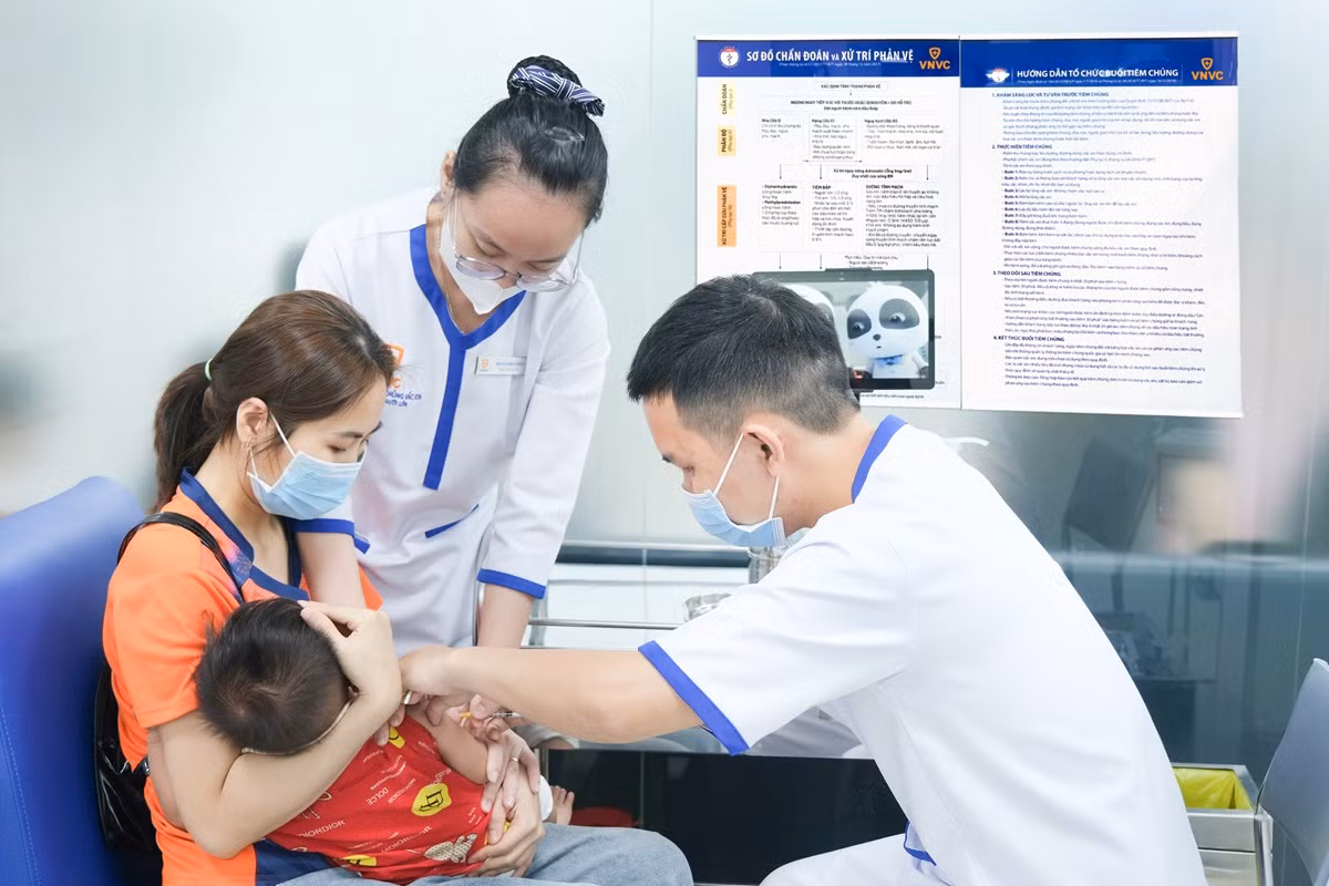 VNVC và Sanofi sẽ triển khai từng bước chuyển giao công nghệ nhằm sản xuất một số loại vaccine quan trọng của Sanofi được sử dụng số lượng lớn tại Việt Nam. VNVC và Sanofi sẽ triển khai từng bước chuyển giao công nghệ nhằm sản xuất một số loại vaccine quan trọng của Sanofi được sử dụng số lượng lớn tại Việt Nam.