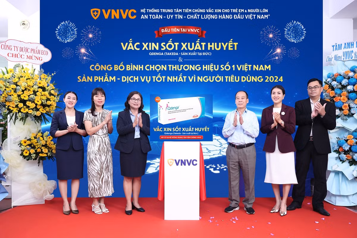 Ra mắt vaccine sốt xuất huyết đầu tiên tại Việt Nam.