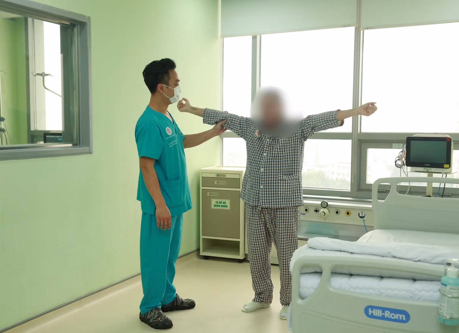 Bệnh nhân đã hoàn toàn bình phục sau ca ghép.