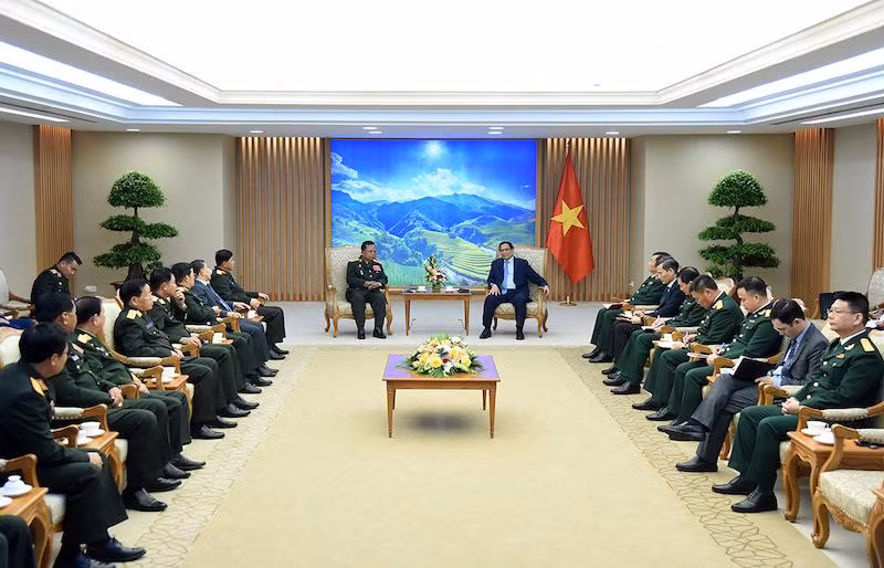 Quang cảnh buổi tiếp Quang cảnh buổi tiếp