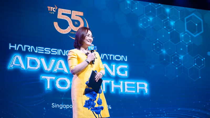 Bà Đặng Huỳnh Ức My, lãnh đạo kế thừa dẫn dắt TTC AgriS định vị năng lực của Doanh nghiệp tiên phong - kiến tạo sự phát triển bền vững cho nền nông nghiệp quốc gia trên trường quốc tế cùng các bên liên quan