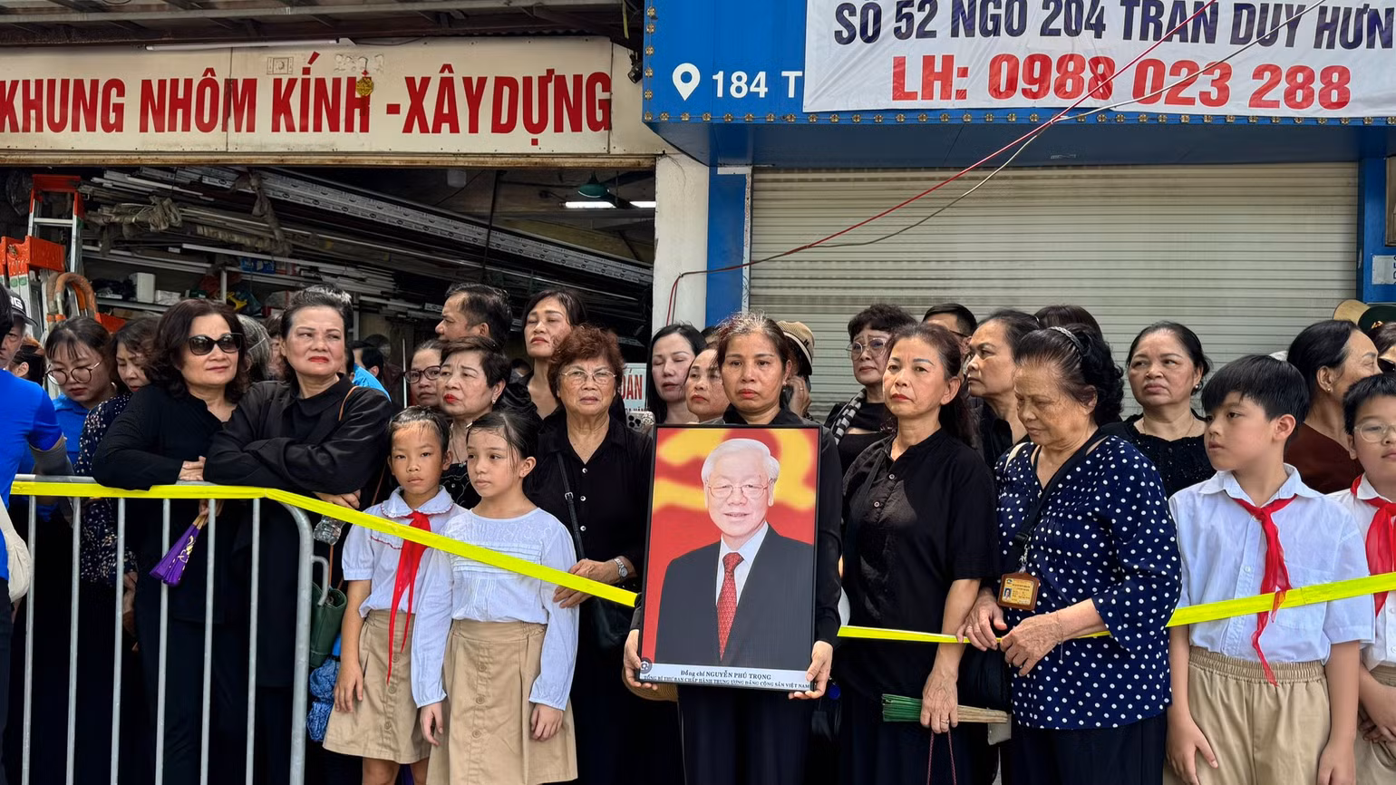 Toàn cảnh Lễ truy điệu và Lễ an táng Tổng Bí thư Nguyễn Phú Trọng ảnh 9 Toàn cảnh Lễ truy điệu và Lễ an táng Tổng Bí thư Nguyễn Phú Trọng ảnh 9