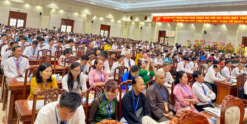 Các Đại biểu tham dự tại Đại hội.
